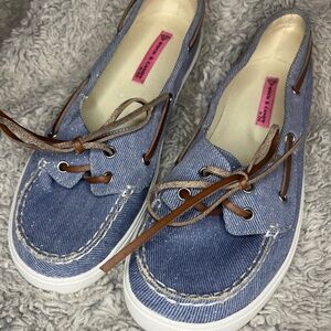 Rock and Candy  Denim Slip Ons